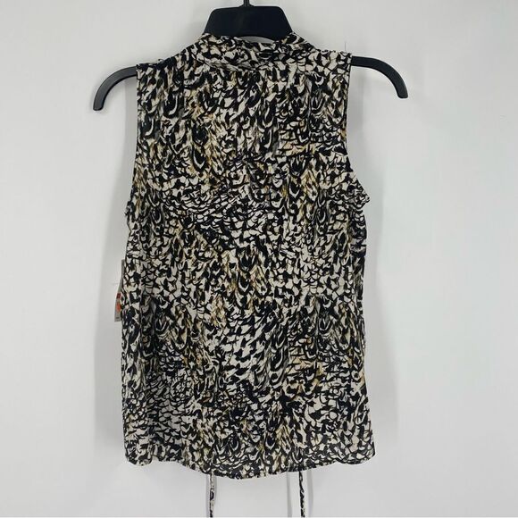 Bar III Womens Printed Surplice Pullover Top size XS - Picture 4 of 4